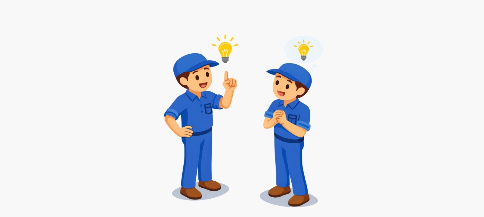 イメージ｜経験者がいるから手間なく指導可能